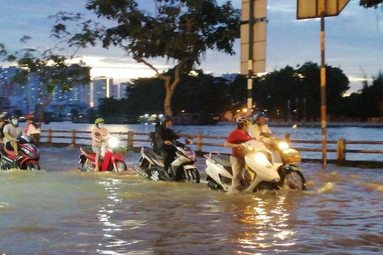 Cảnh báo triều cường tại ven biển Bắc Bộ và Đông Nam Bộ