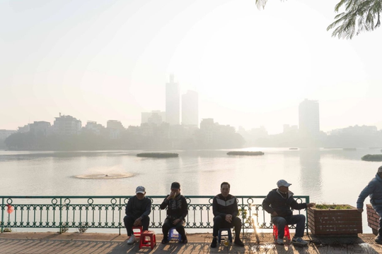 Sáng nay (10/12), chất lượng không khí Hà Nội trở lại ngưỡng rất xấu