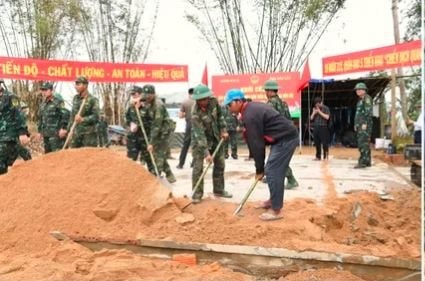 Gần 4.900 nhà hoàn thành sửa chữa, xây mới sau 5 ngày phát động "Chiến dịch Quang Trung"