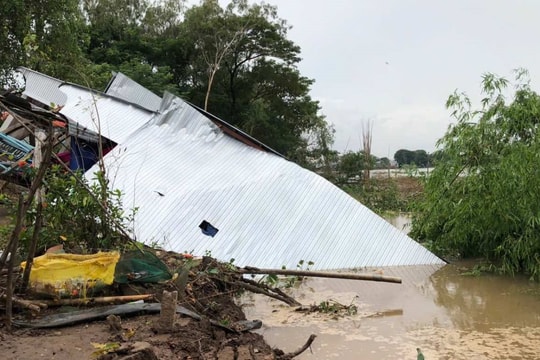 An Giang: Năm 2025 xảy ra 106 vụ sạt lở, thiệt hại khoảng 12 tỷ đồng