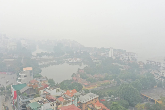 Sáng nay (12/12), chất lượng không khí Hà Nội vẫn ở mức rất xấu
