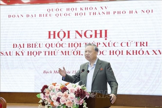 Tổng Bí thư Tô Lâm: Hà Nội tập trung ưu tiên trong những định hướng lớn