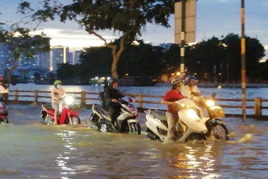 Chủ động ứng phó triều cường cuối tháng 12, giảm nguy cơ ngập úng ven biển