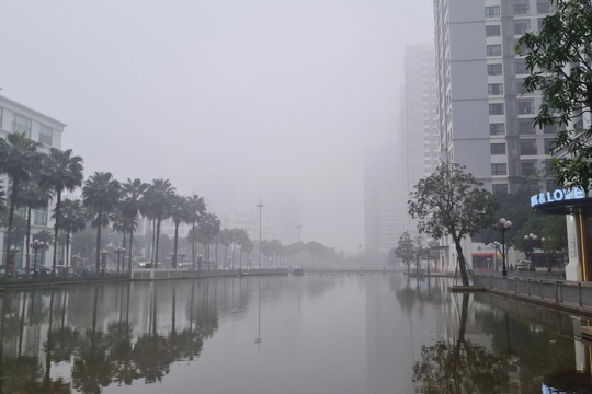 Sáng 16/12, không khí Hà Nội xấu trở lại tại nhiều khu vực