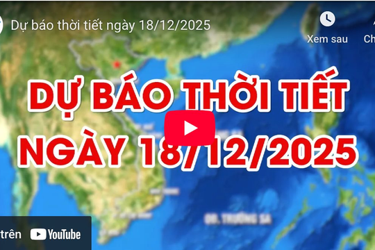 Dự báo thời tiết Hà Nội ngày 18/12/2025: Trời rét, có mưa vài nơi