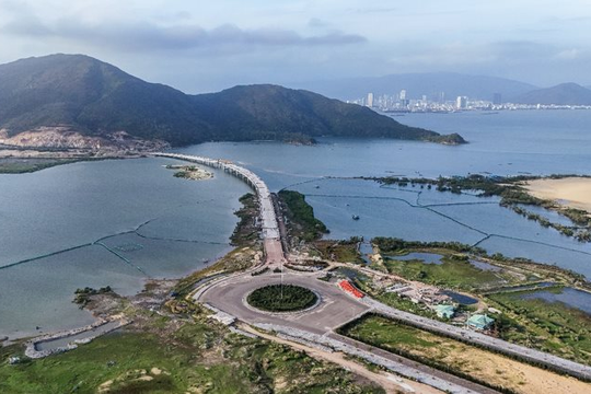 Cầu Hải Giang kết nối trực tiếp dự án MerryLand Quy Nhơn chính thức hợp long