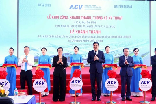 Nghệ An đồng loạt khởi công, khánh thành nhiều công trình hạ tầng trọng điểm