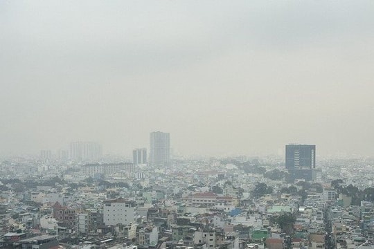 Mức cảnh báo xấu chất lượng không khí tại TP. Hồ Chí Minh