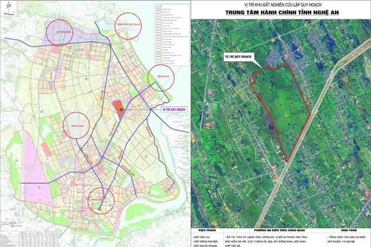Nghệ An: Xây dựng Trung tâm hành chính tỉnh quy mô lớn vào đầu năm 2026