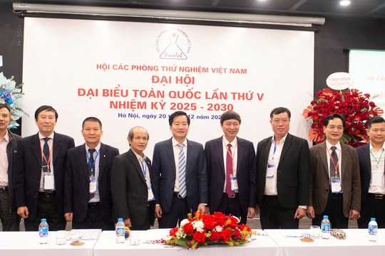 Đại hội Đại biểu toàn quốc lần thứ V – Hội các Phòng thử nghiệm Việt Nam nhiệm kỳ 2025 – 2030