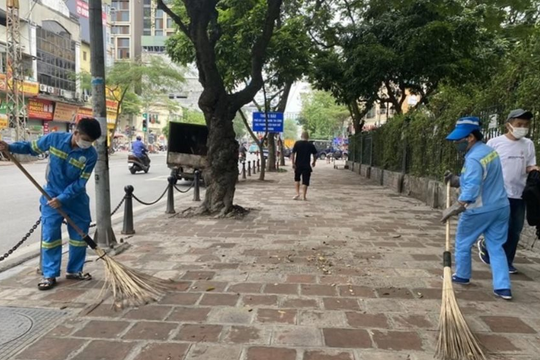 Hà Nội mở đợt cao điểm vệ sinh môi trường đón Tết Bính Ngọ