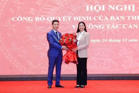 Ông Phạm Tuấn Long được bổ nhiệm giữ chức Giám đốc Sở VH&TT Hà Nội