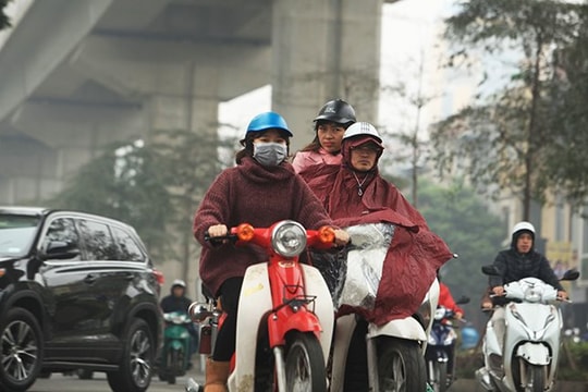 Không khí lạnh lệch Đông suy yếu, miền Bắc duy trì mưa rét