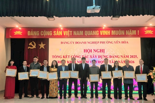 Đảng bộ Doanh nghiệp phường Yên Hòa quyết tâm hoàn thành nhiệm vụ 2026