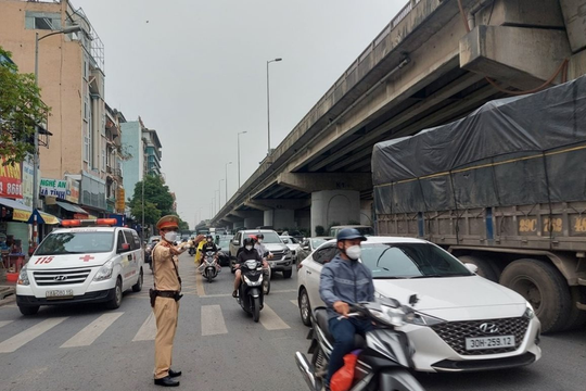 Hà Nội hướng dẫn phân luồng giao thông dịp Tết Dương lịch và Tết Nguyên đán 2026