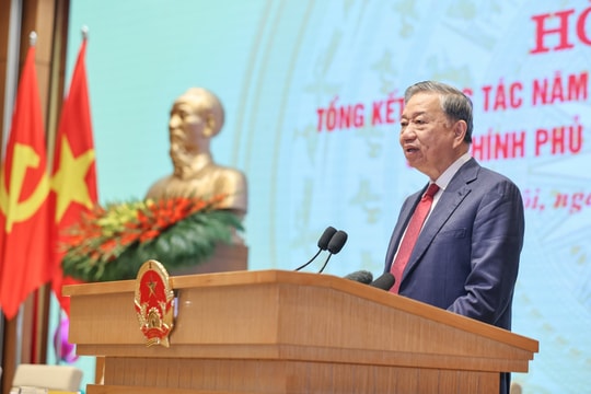 Toàn văn phát biểu chỉ đạo của Tổng Bí thư Tô Lâm tại Hội nghị toàn quốc Chính phủ và chính quyền địa phương