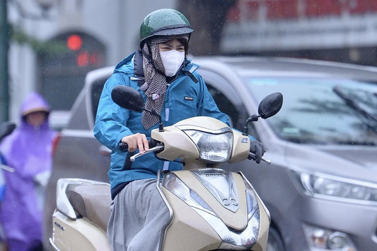 Không khí lạnh bao trùm Bắc Bộ, Hà Nội rét 9,5 độ C