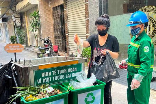 Hà Nội triển khai phân loại rác tại nguồn