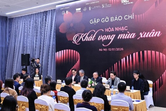 Hòa nhạc “Khát vọng mùa xuân” chào mừng Đại hội lần thứ XIV của Đảng