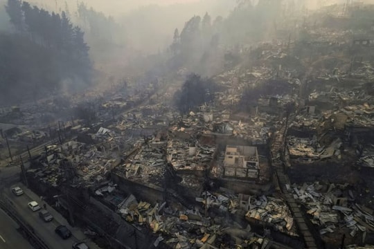 Chile ban bố tình trạng thảm họa vì cháy rừng, 18 người thiệt mạng