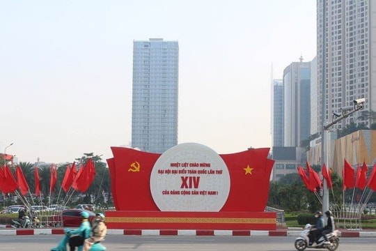 Ngày làm việc thứ ba của Đại hội XIV: Hà Nội có mưa, rét đậm về chiều và tối