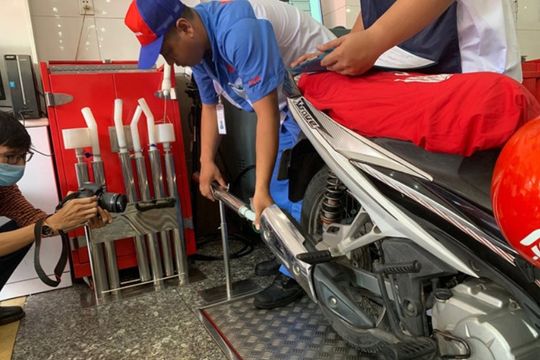 TP.HCM: Hơn 11 triệu xe máy phải kiểm định khí thải
