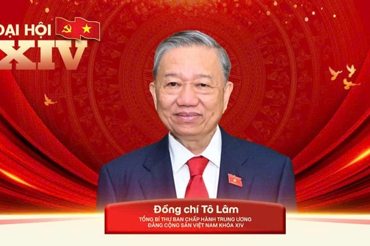 Đồng chí Tô Lâm tái đắc cử Tổng Bí thư Ban Chấp hành Trung ương Đảng khóa XIV