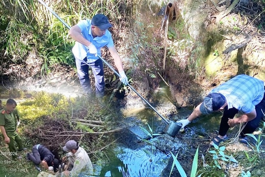 Quảng Ngãi xử phạt 95 triệu đồng, đình chỉ hoạt động doanh nghiệp vi phạm môi trường