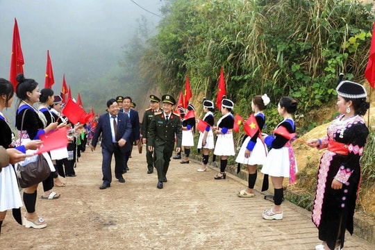 Nghệ An triển khai mô hình “An ninh vững vàng – Bản làng bình yên” tại Nậm Cắn