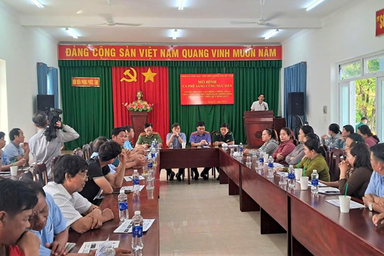 “Cà phê sáng cùng ngư dân” tăng cường đối thoại, chung tay chống khai thác IUU tại xã Long Hải