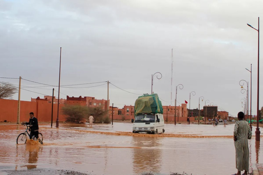 Mưa lũ nghiêm trọng ở Morocco, hơn 50.000 người phải sơ tán khẩn cấp