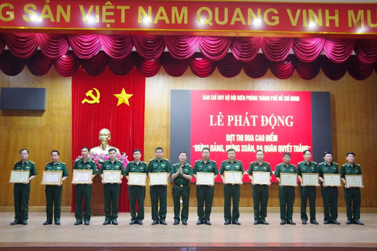 Phát động thi đua cao điểm “Mừng Đảng, mừng Xuân, ra quân quyết thắng”