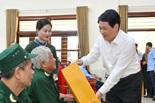 Nhiều địa phương tăng mức hỗ trợ, chăm lo người có công dịp Tết Nguyên đán Bính Ngọ 2026