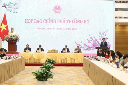 Họp báo Chính phủ thường kỳ tháng 1/2026