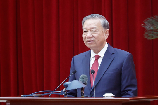 Phát biểu của Tổng Bí thư Tô Lâm tại buổi gặp mặt các Tiểu ban chuẩn bị Đại hội XIV và Ban Chỉ đạo tổng kết 40 năm đổi mới