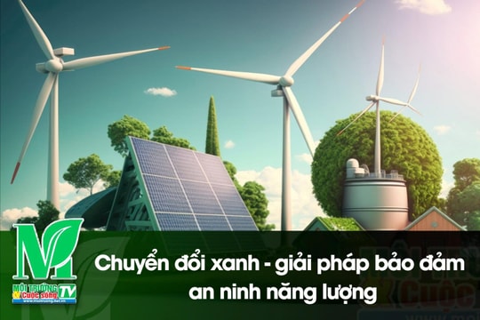 [VIDEO] Chuyển đổi xanh - giải pháp bảo đảm an ninh năng lượng