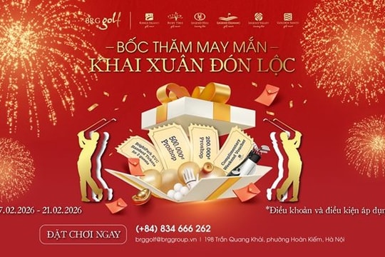 Đón Xuân Bính Ngọ 2026 cùng ưu đãi đặc quyền từ BRG Golf