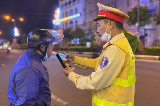Gần 1.800 trường hợp vi phạm nồng độ cồn bị xử lý tại TP Hồ Chí Minh trong dịp Tết