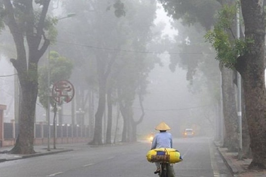 Miền Bắc vào cao điểm nồm ẩm tháng 3