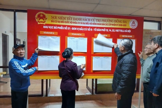 Bầu cử đại biểu Quốc hội khóa XVI và đại biểu HĐND các cấp nhiệm kỳ 2026 - 2031: Bước vào giai đoạn nước rút