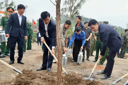 Hải Phòng ra quân trồng hơn 200.000 cây xanh, hướng tới mục tiêu 500 ha rừng trong năm 2026