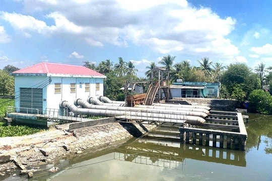 Cà Mau tăng cường giải pháp ứng phó hạn hán, xâm nhập mặn mùa khô 2025 - 2026