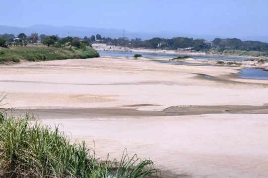 Thái Lan: Mực nước sông Mekong hạ xuống mức báo động