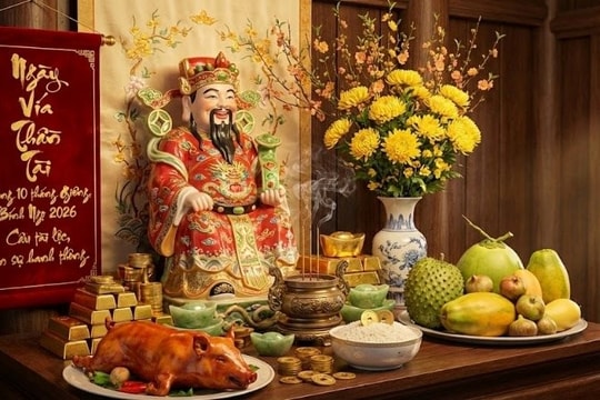 Văn khấn cúng vía Thần tài năm 2026 giúp thu hút tài lộc