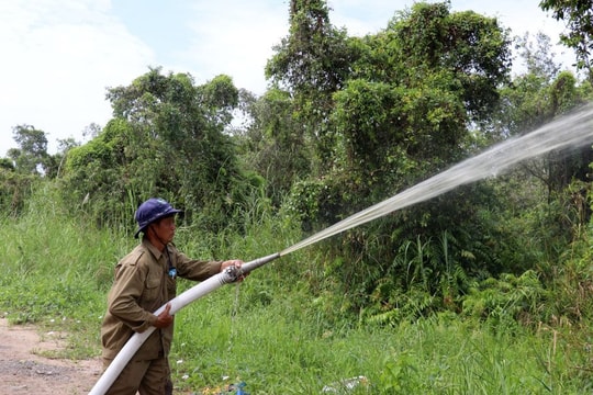 An Giang: Chủ động phòng chống cháy rừng tại Vườn quốc gia U Minh Thượng