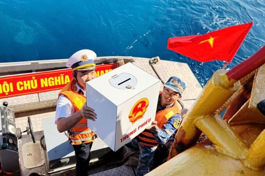 DK1/9 – Điểm khởi đầu của hành trình bầu cử sớm trên những “pháo đài canh biển”