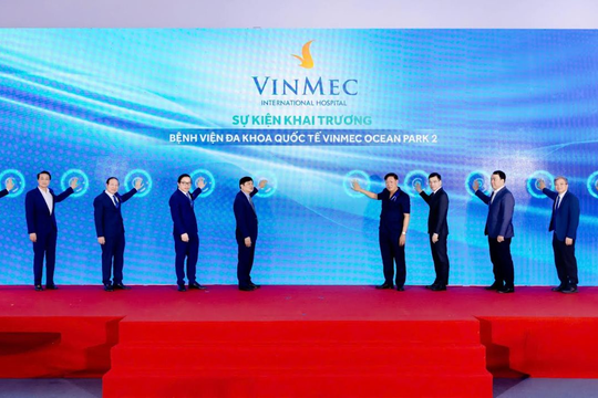 Vinmec khai trương bệnh viện Vinmec Ocean Park 2 - Mô hình y tế tích hợp đầu tiên tại Việt Nam