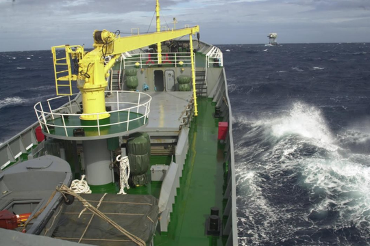 Nhà giàn DK1 chung tay bảo vệ đại dương xanh