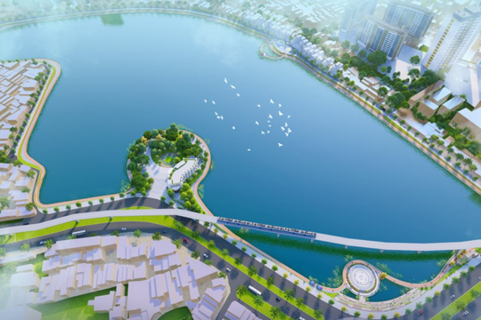 Hồ Đống Đa sau cải tạo được công nhận là công trình chào mừng đại biểu Quốc hội khóa XVI