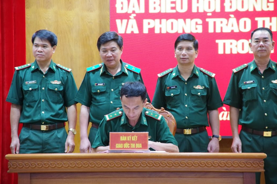 BĐBP Thành phố Hồ Chí Minh phát động đợt thi đua cao điểm chào mừng các sự kiện chính trị quan trọng của đất nước